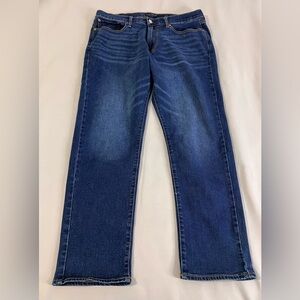 Lucky Brand 410 Mens Jeans Blue Athletic Slim Fit Five Pockets Size 36x30 Cotton